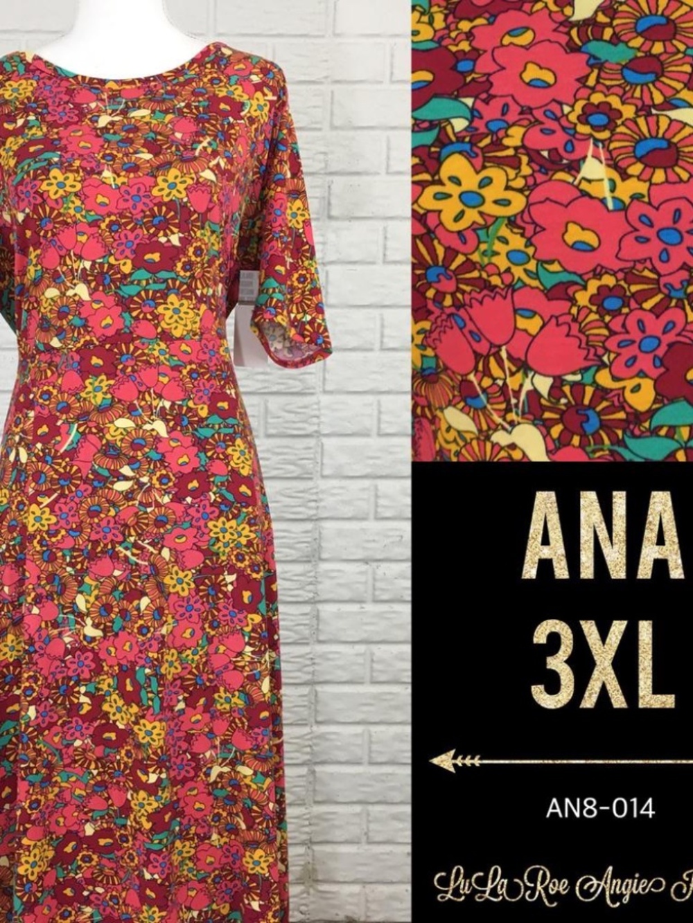 LuLaRoe Ana Maxi Dress